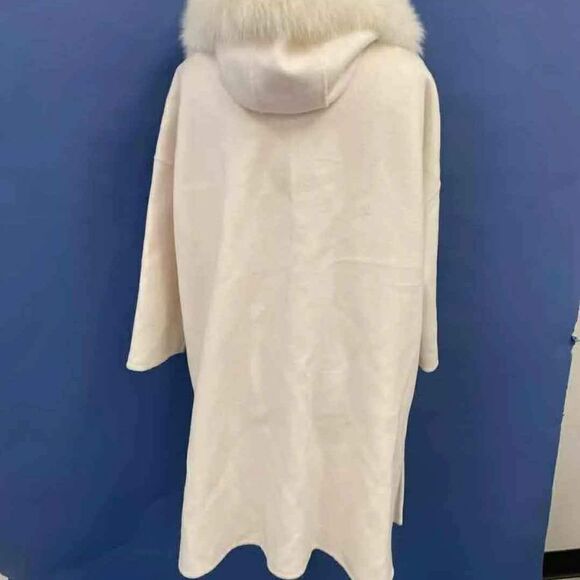 Asm Anna Designer Women's Long Wool Coat - Size XS Extra Small - Picture 3 of 5